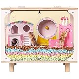Insekten-Futterbox, Reptilien-Holzterrarium, große Holz-Haustier-Futterbox,...