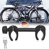 FINEW 32cm Rahmenhalter für Fahrradträger Anhängerkupplung, Universal...