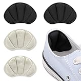 Sibba 2 Paar Fersenkissen Liner Einsätze Anti-Rutsch Schuhe Pads Selbstklebende Schuhe...
