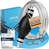 ATHELON® Handpumpe für Benzin, Diesel, Wasser & Öl - XL Umfüllpumpe inkl....