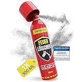 Feuerlöschspray - 500ml - für mehr Sicherheit im Alltag - Idealer Feuerlöscher Haushalt...