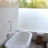 Milchglasfolie Premium weiß matt (2 Jahre GARANTIE) Fensterfolie Blickdicht...