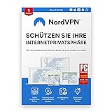 NordVPN 1-Jahres-Abonnement für 6 Geräte – digitale Sicherheitssoftware für ein...