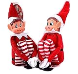 GLOW Wholesale Elfie (Junge) und Elvie (Mädchen) Set lustige und verspielte Elfen...