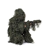 NINAT Ghillie Anzug Camo 3D Leafy Gear Jungle Jagd Camouflage Kleidung, Woodland...