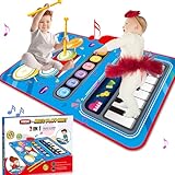 Baby Spielzeug ab 1 Jahr,Musikmatte Kinder ab 1 Jahr Montessori Spielzeug ab 1 Jahr 2 in 1...