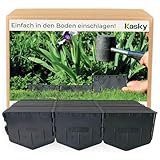 Leicht zu verarbeitende Rasenkante Kunststoff - Einfach einschlagen, Keine...