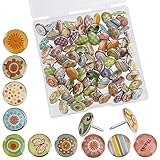 Dekorative Reißzwecke Metall Push Pins Kreative Stecknadeln für DIY Bulletin Board...