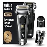 Braun Series 9 PRO+ 9577cc Elektrorasierer für Herren, 5 Pro Shave Elements & Precision...