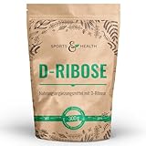 D-Ribose Pulver In Großer 300g Vorratspackung Mit Extra Dosierlöffel - Aus Natürlichen...