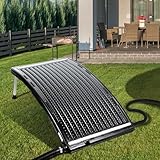 Jopassy Poolheizung Solar, Sonnenkollektor Pool 110 x 65 x 15cm,Solarheizung 10000...