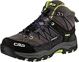 CMP Kids Rigel Mid Shoe Wp Trekking-& Wanderstiefel, Graffite Marine, 33 EU