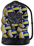 BROTOU Extra Große Ballnetz Große Ballsack Balltasche Netz Balltasche Fußball...