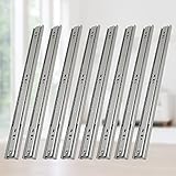 Lospitch 4 Paar (8 Stk.) Vollauszüge Schubladenschienen 500 mm mit Selbsteinzug...