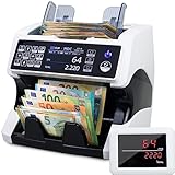 Jubula MV-500 Geldzählmaschine für gemischte Stückelungen &...