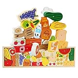 Montessori Holzspielzeug Ab 2 3 4 5 Jahren Stapelspiel Stapelspielzeug Tiere Zum Stapeln...