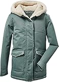 Killtec Mädchen Kow 14 Grls Prk Funktionsparka Winterparka mit Kapuze, Mint,...