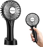 KOOPAO USB Mini Ventilator, 2500mAh Handventilator Batteriebetrieben,...