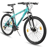 Hiland 29 Zoll Mountainbike Rad Mountain Bike Shimano 21 Gang Fahrrad mit Rahmenpaket...