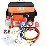 VEVOR Vakuumpumpe 100L/min Unterdruckpumpe A2L-explosionsgeschützt 150W 220V/50HZ...
