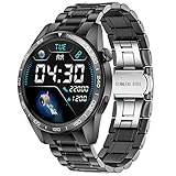TERAMI Smartwatch Herren mit Bluetooth-Anruf,1.32' HD Voll-Touchscreen...