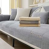 LINGKY Couch Überzug, Sofa Überzug 1/2/3/4 Sitzer L Form Sofa Cover Sofabezug Ecksofa,...
