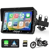 2024 Carpuride W502 Carplay Bildschirm für Moto, Tragbares CarPlay und Android Auto für...