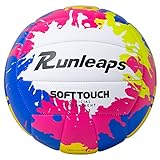 Beachvolleyball, offizielle Größe 5 - Runleaps, weich, wasserdicht, Volleyball,...