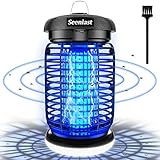 Insektenvernichter Elektrischer, 2 IN 1 Insektenfalle Mückenlampe 15W 4200V, Fliegenfalle...