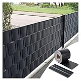 Outdoor Zaunstreifen UV und Windschutz PVC Gartenfolie Wetterfest Platten mit...