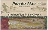 Pan do Mar Sardinenfilets ohne Haut & Gräten in Bio Olivenöl, 5er Pack (5 x...