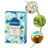 Grüner Jasmintee, reiner, stark aromatisierter Jasmintee, 540 Tage haltbar, zuckerfrei...