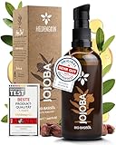 Heldengrün® BIO Jojobaöl [100% NATURREIN] Gesichtsöl - Dermatologisch...