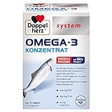 Doppelherz system OMEGA-3 KONZENRAT – Mit 300 mg EPA und 200 mg DHA pro Kapsel...