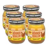 MAGGI Hühner Bouillon, pastöse Hühnerbrühe im Glas, schonend eingekocht,...
