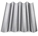ilauke Baguette Backform, Baguetteblech Baguette Backblech mit...
