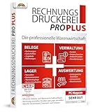 Rechnungsdruckerei 2025 PRO PLUS - professionelle Warenwirtschaft - Rechnungen,...