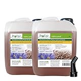 10 Liter ProFair Leinöl (2 x 5 Liter Kanister) kaltgepresst, 100% aus Reiner...