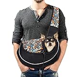Lyneun 6kg hundetragetasche, Tragbar Verstellbare Hundetragetuch Hunde, Umhängetasche...