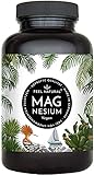 Magnesium hochdosiert Kapseln - 365 Stück (Jahresvorrat) - 664mg je Kapsel, davon 400mg...