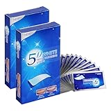 Teeth Whitening Strips, 56 Zahnbleaching Stripes, Effektives für FleckenFlecken...