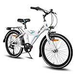 Hiland Rocket 20 Zoll Kinderfahrrad Mountainbike für Kinder Jungen Mädchen ab...