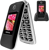 uleway 3G Seniorenhandy ohne Vertrag, Großtasten klapphandy tastenhandy,Rentner Handy mit...