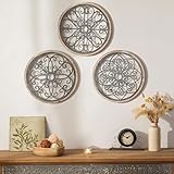 Walasis Wanddeko Holz Vintage Deko: Wohnzimmer Wanddekoration Landhausstil Wand...