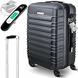 KESSER® Reisekoffer Mittlerer Hartschalen-Koffer Inkl. Kofferwaage + Gepäckanhänger |...
