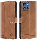 GoodcAcy Kompatibel mit Motorola Edge 50 Neo Hülle Handyhülle Leder Klappbar...