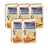 BIELMEIER KÜCHENMEISTER Brotbackmischung Süßes Brot 5 x 500 g I...