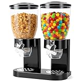 Sinceroduct Cereal Dispenser 2L 2er Pack, Luftdichter Müslispender für die Organisation...