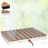 blumfeldt Garden Shower Sumatra Breeze Square SL Außendusche Bodendusche...