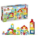 LEGO Duplo Classic 10935 Das Stadtalphabet, Bildungsspielzeug, Lernen Sie Farben...